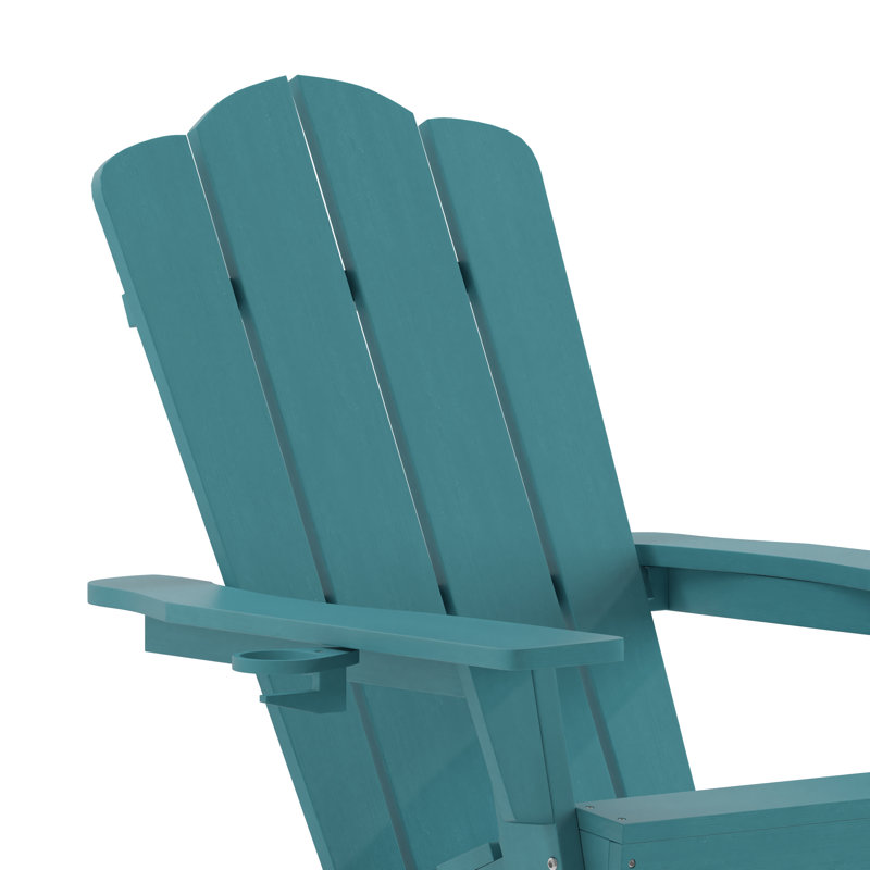 Chaise Adirondack berçante Delon, Bleu