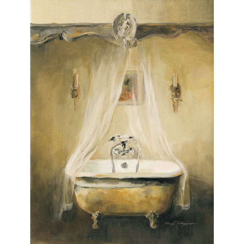 Impression sur toile «Provence Bath I» par Marilyn Hageman, H 16 po x l 12 po