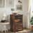 Chaliyah 2 Piece Solid Wood Configurable Writing Desk Office Set