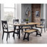Mulford 6 - Person Solid Oak Dining Set