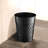 Wave Embossed Metal 1.8 Gallon Wastebasket Trash Can For Home Office Bedroom Bathroom Décor Durable-88908812