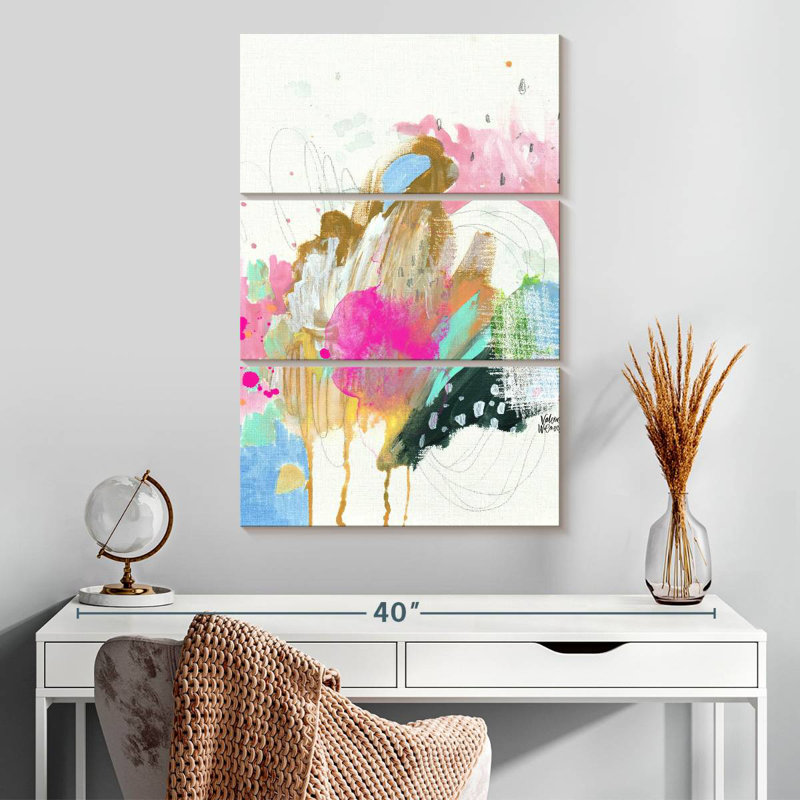 Confettis Avery Pastel II, H 32 po x l 20 po