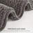 Splendor Charcoal 100% Cotton Tufted 3000 GSM Reversible 17x24'' Bath Rug-94655739-111300922