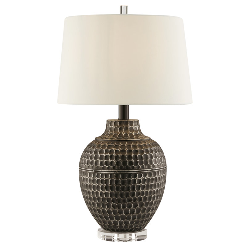 Lampe de table brun foncé 28 po Abdulmajid