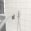 Système de douche à double tête avec jet de pluie de plafond de 12 pouces-115806980