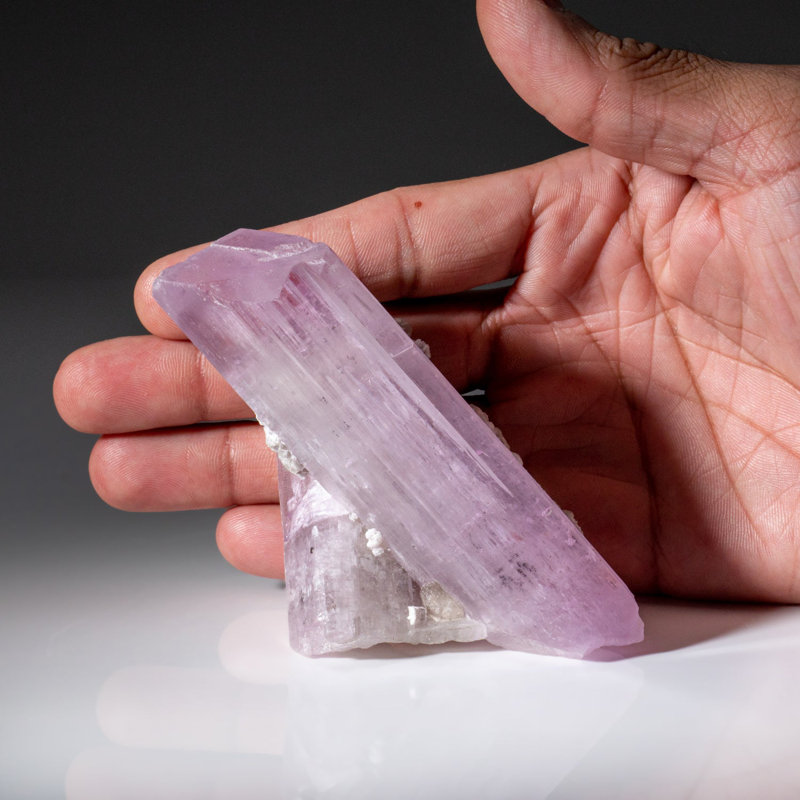 Kunzite Crystal from Nuristan Province, Afghanistan