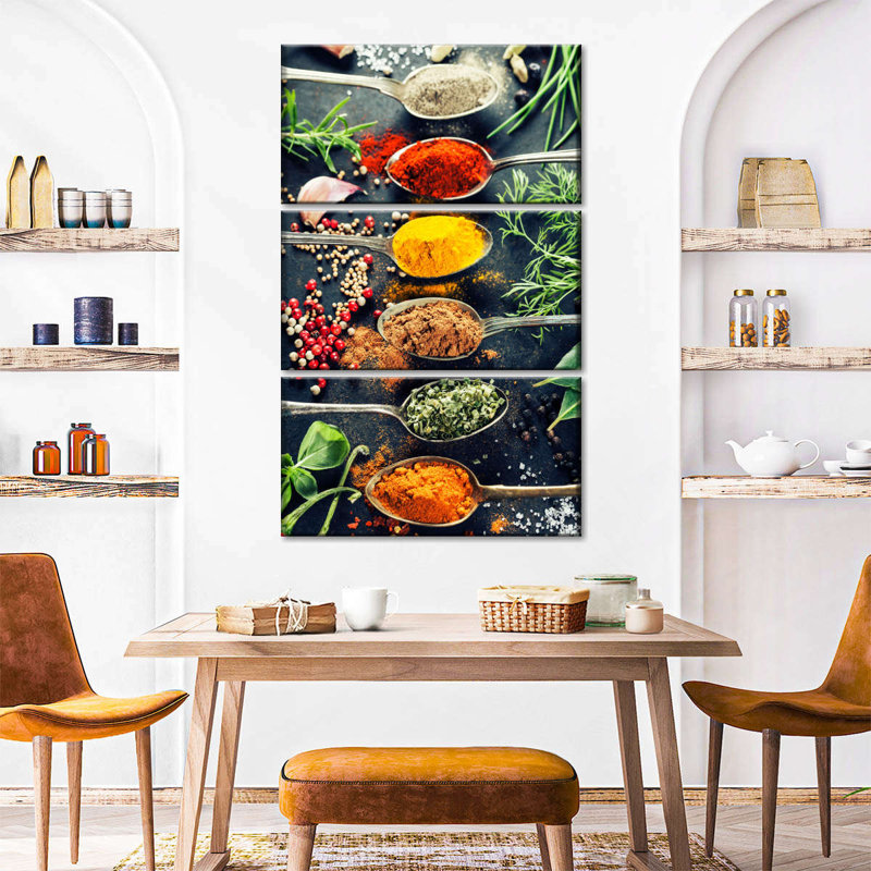 «Sp cuillère d'épices», reproduction d'art sur toile, H 38 po x l 24 po x P 1,25 po