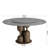 Amberly 53''/59'' Modern Round Dining Table With 360° Rotating Lazy Susan Kitchen Table For 4-10 People, One-step Installation-1713620916-1711534786