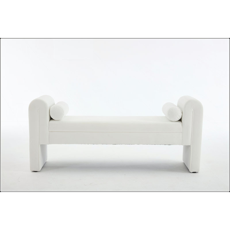 Banc de rangement de 60 pouces avec sièges spacieux et compartiment caché, parfait pour les chambres à coucher et les salons