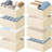 Bins Cube Storage Organizer - 8 Pack Fabric Trapezoid Storage Cubes For Bins And Baskets For Shelves Collapsible Non-Separating Trapezoidal Flared Cube Organizer-113879445
