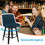 Tabourets de bar et de comptoir Loriell avec structure en bois massif-1334298616-1334114383-1334114382