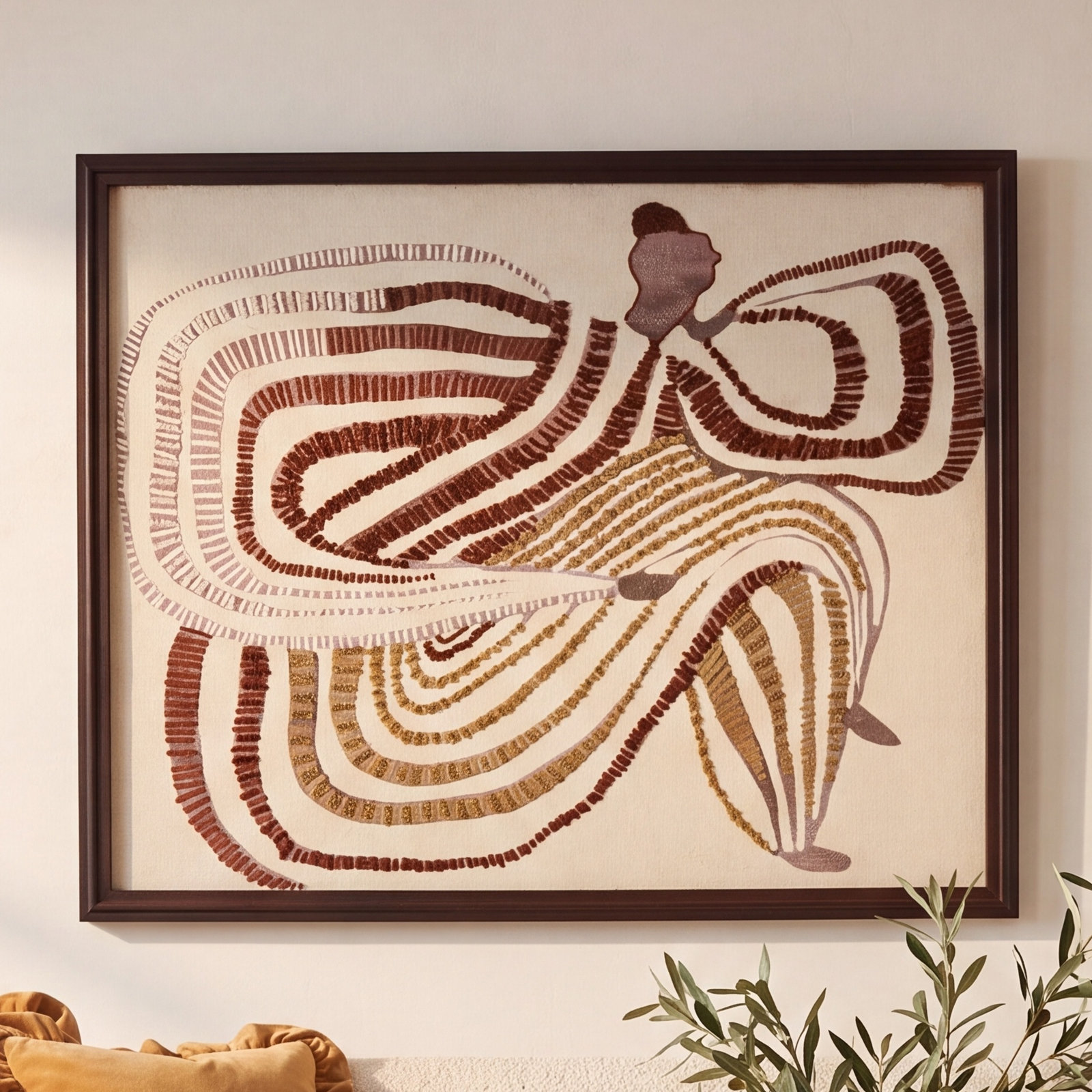Gardenia Wall Art 43"x 35.5"