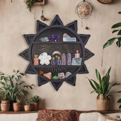 Étagère en cristal Sun Moon Stars
