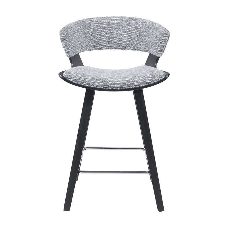 Tabouret de bar Fordwich Allon, Gris, Noir
