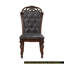 Chaise de cuisine, chaises de salle à manger, ensemble de 2 chaises de salle à manger rembourrées capitonnées