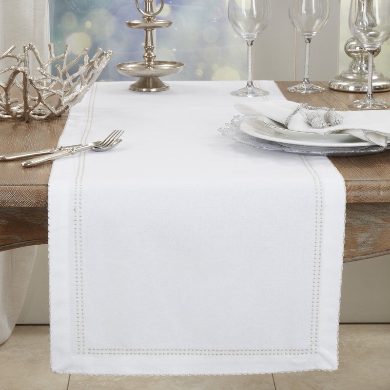 Celia Collection Dining Linens, Silver