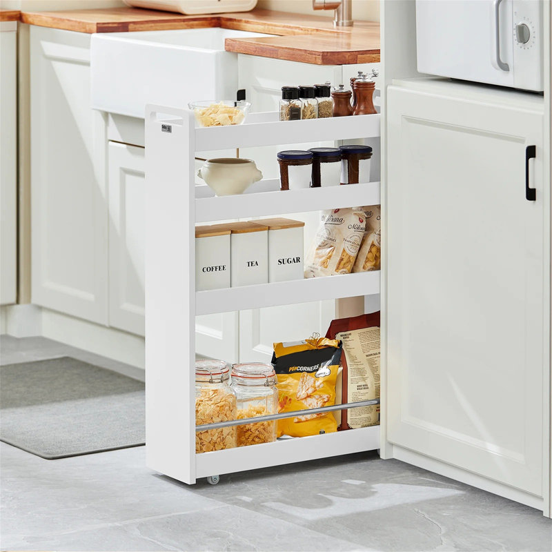 Wood Bar Cart