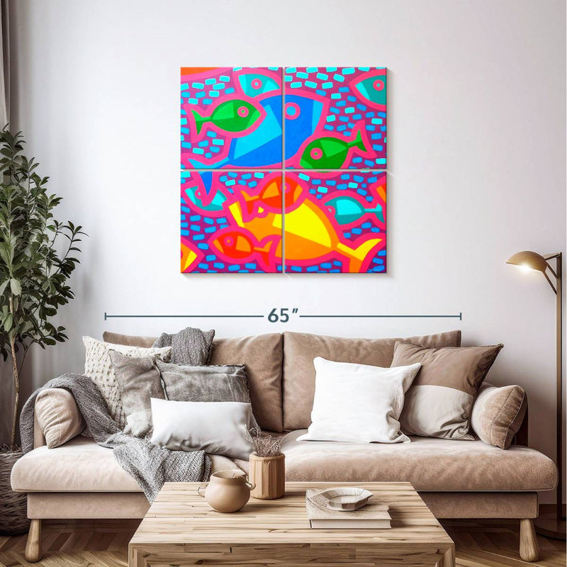 Brampt Funky Fish, 38" H x 38" W