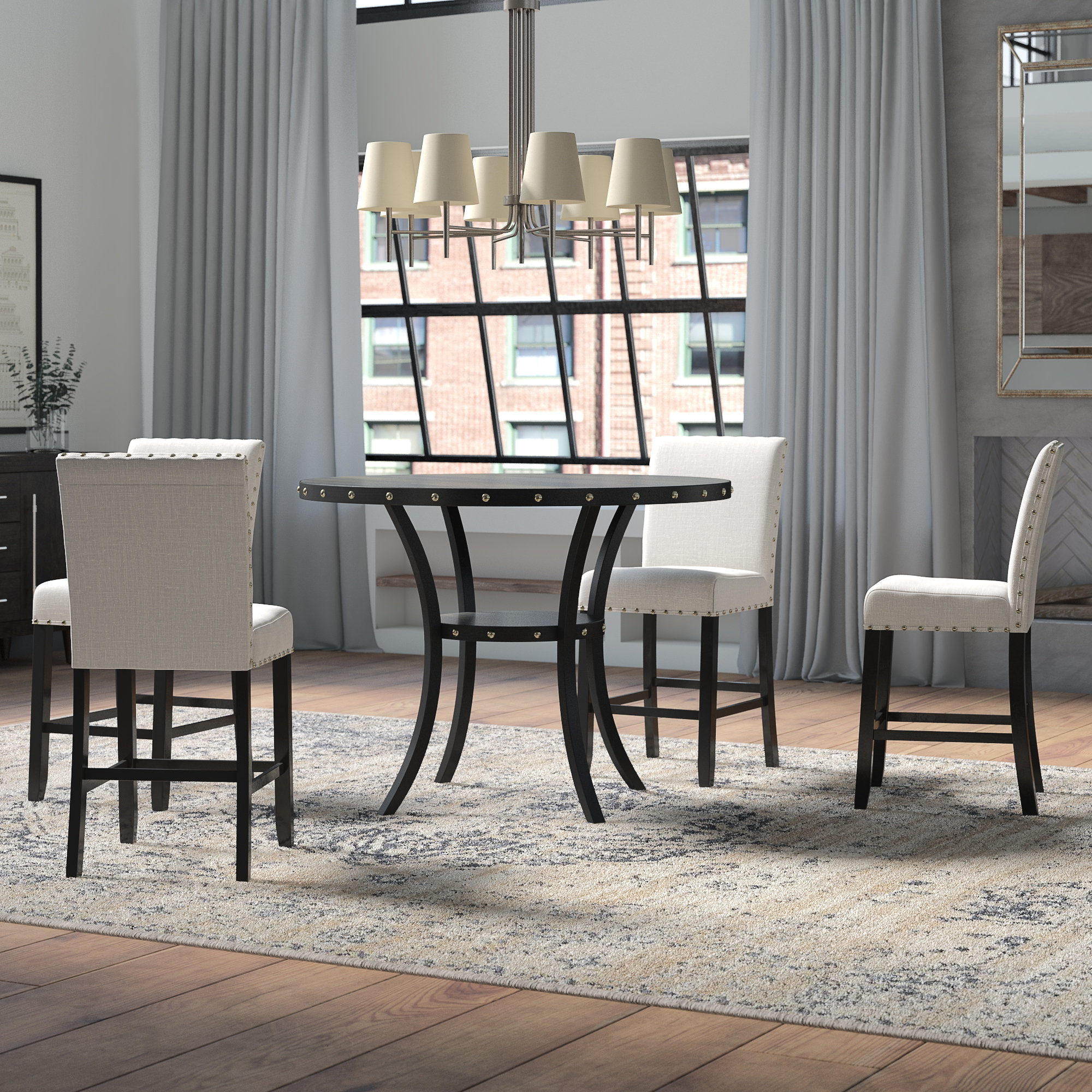 Haysi 3 piece bar height dining set new arrivals