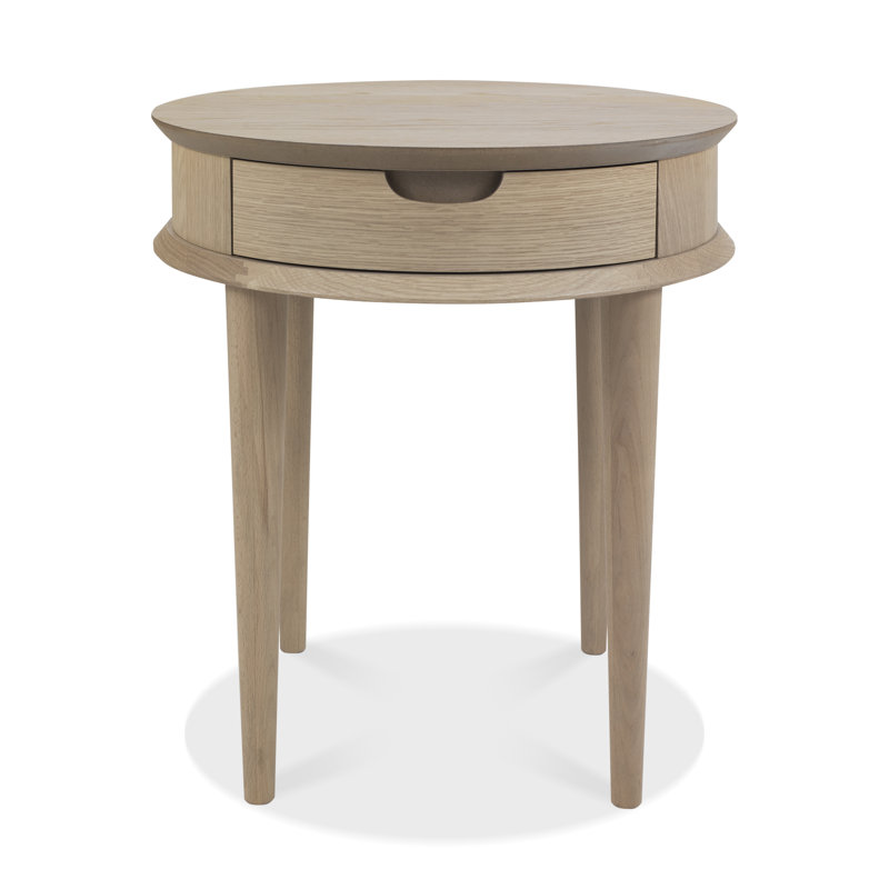 Sievers Solid Wood End Table
