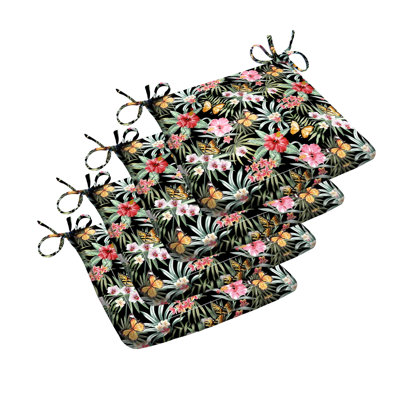 Trapezoid Water-repellent Seat Pad Set of 4