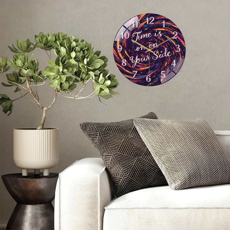 Horloge murale Galaxy Swirl