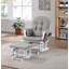 Fauteuil coulissant et repose-pieds Jeniqua en bois et tissu pour le salon-1526439760-1526439761