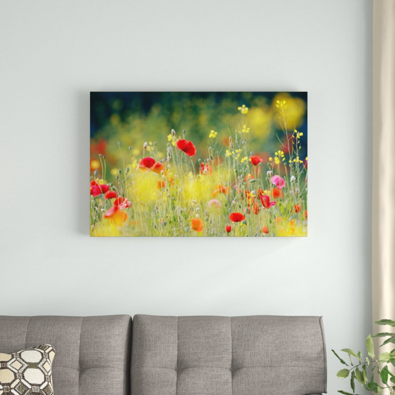 « just a perfect day », reproduction de photo sur toile encadrée