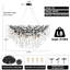 Lustre en cristal 14 lumières Modern-1047968057-1047968061