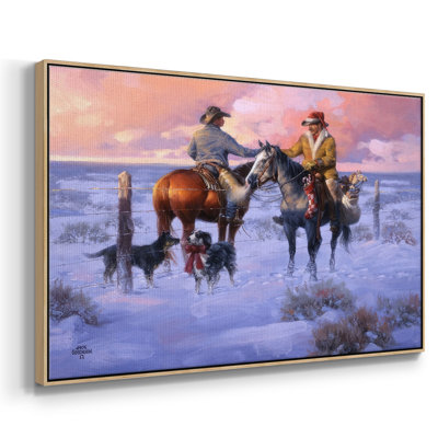 Sharin 'Christmas With The Neighbours, reproduction d'art sur toile