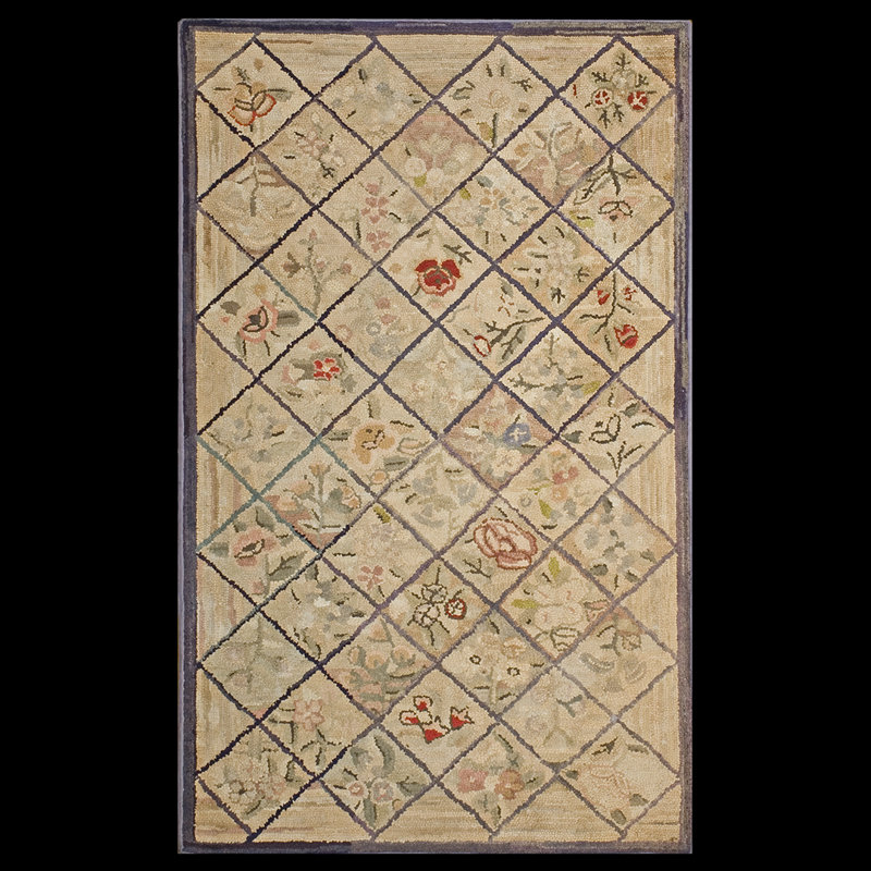 Tapis crocheté américain One-of-a-Kind