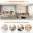 Upholstered Daybed With Trundle, Storage Shelves, Usb & Outlet And Vertical Striped Design-1559910768