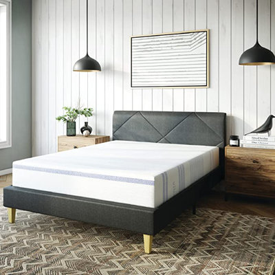 Vibe Gel Memory Foam 12-Inch Mattress | CertiPUR-US Certified | Bed-in-a-Box by Vibe
