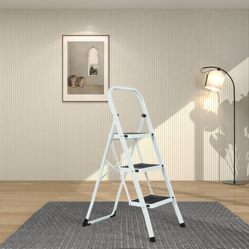 3 - Step Steel Folding Step Ladder