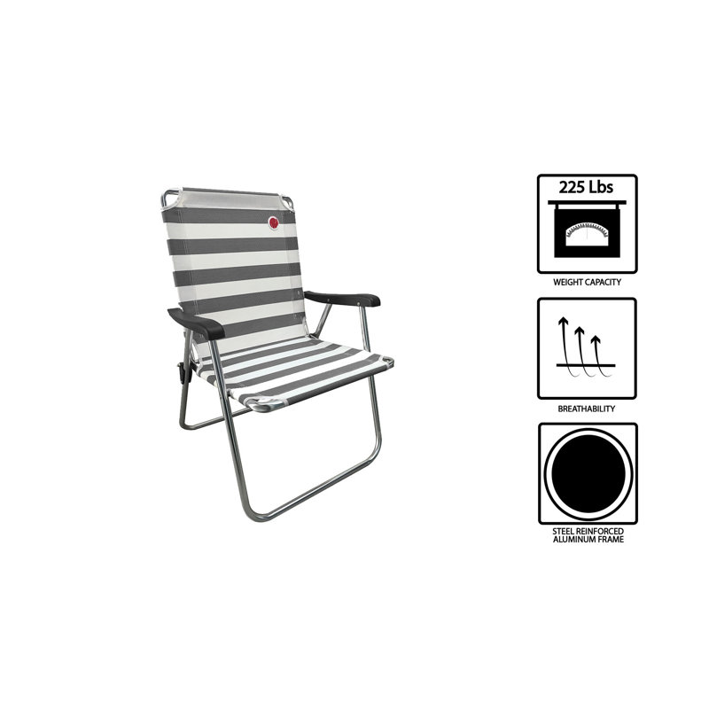 Folding Camping Chair, Black