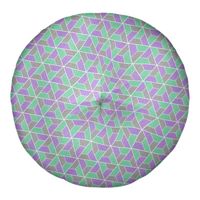 Oreiller de sol Katelyn Elizabeth Trapezoids