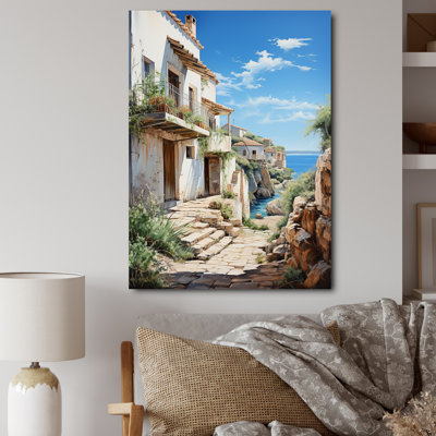 " Spain Azure Coastline Village V "