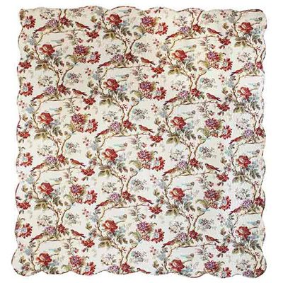 Finch Orchard Throw Blanket