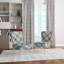 Chaise d'appoint rembourrée Turquoise