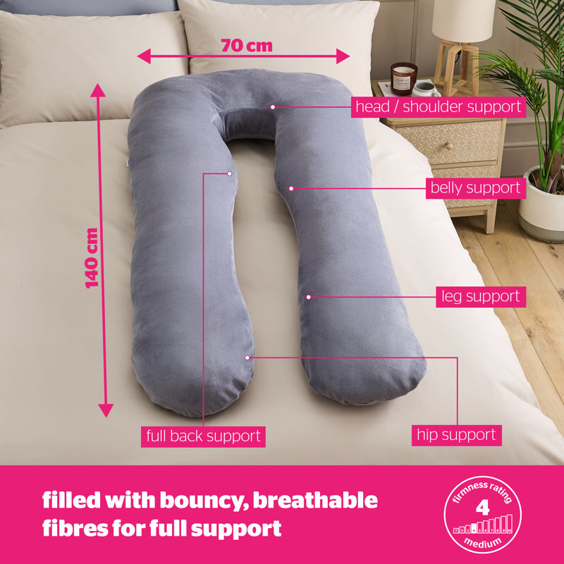 Silentnight Body Support U-Shaped Pregnancy Pillow