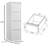 Lockable 4 Metal File Cabinet - Enhances Office Organization Fits A4 Legal/Letter Size White 4 Drawer With Lock And Reliable-2028840819