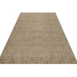 Distressed Homage Hand Knotted Wool Animal Print Area Rug