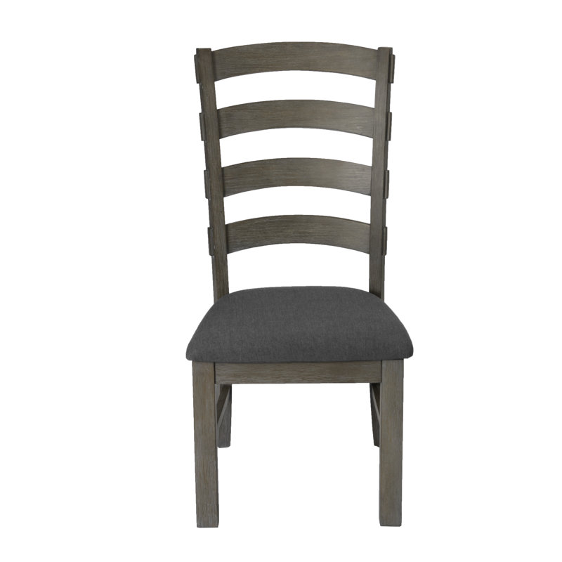 Chaise d'appoint Wilfredo Linen, Gris foncé