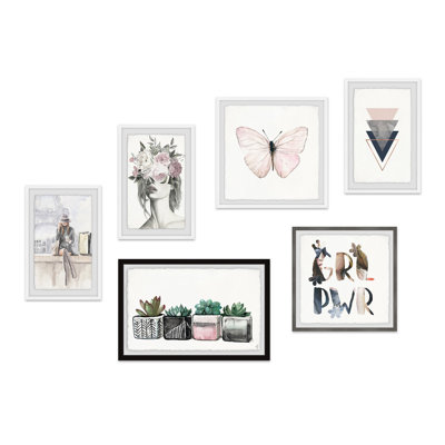 Hexaptych « feeling beautiful »