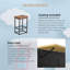 47.2" Large Kitchen Island With 2 Bar Stools,Drop Leaf And Power Outlet-55425365