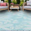 Tapis floral intérieur / extérieur Bafti-1243609400