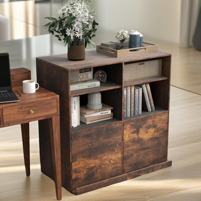 Sisodiya 90 cm H x 90 cm W Bookcase