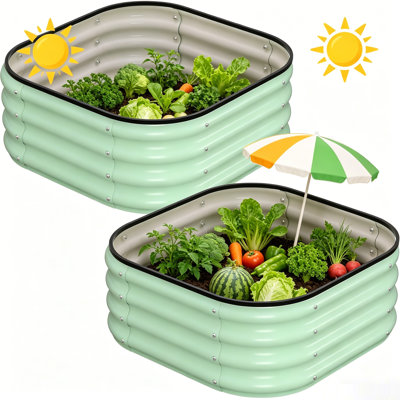 Outdoor Raised Garden Bed