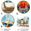 Canaries On The Beach Lounging Chair - Coastal Animal Wall Art Print-1653134157-1653134146