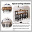 Ensemble de table de salle à manger 60,2 "moderne 4 pièces avec 3 chaises-860268066